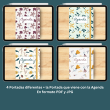 Load image into Gallery viewer, Agenda 2025 Digital Sin Fechas | Inicia Domingo y Lunes | 5 Portadas distintas | 200 Stickers | Manual de Instrucciones
