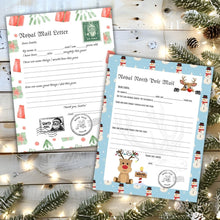 Load image into Gallery viewer, Letter to Santa Printable Bundle | Letter from Santa | Letter to Santa envelope | Template Letter to Santa | Easy to print Digital Instant download
