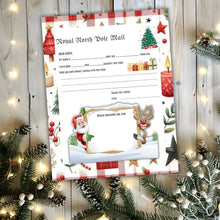 Load image into Gallery viewer, Letter to Santa Printable Bundle | Letter from Santa | Letter to Santa envelope | Template Letter to Santa | Easy to print Digital Instant download
