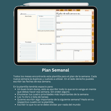Load image into Gallery viewer, Agenda 2025 Digital Sin Fechas | Inicia Domingo y Lunes | 5 Portadas distintas | 200 Stickers | Manual de Instrucciones
