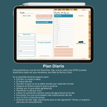 Load image into Gallery viewer, Agenda 2025 Digital Sin Fechas | Inicia Domingo y Lunes | 5 Portadas distintas | 200 Stickers | Manual de Instrucciones
