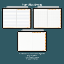 Load image into Gallery viewer, Agenda 2025 Digital Sin Fechas | Inicia Domingo y Lunes | 5 Portadas distintas | 200 Stickers | Manual de Instrucciones
