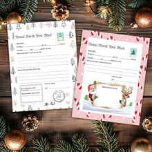 Load image into Gallery viewer, Letter to Santa Printable Bundle | Letter from Santa | Letter to Santa envelope | Template Letter to Santa | Easy to print Digital Instant download
